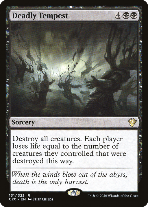 Deadly Tempest (C20-131) [Commander 2020] MTG Single Wizards of the Coast