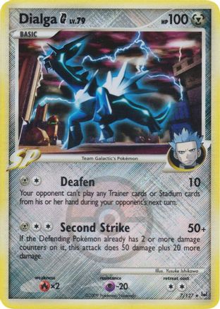Dialga G - 7/127 (League Promo) Reverse Holofoil [Promos: League & Championship Cards] Pokemon Single Pokémon