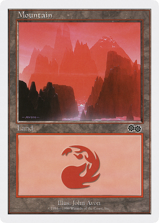 Mountain (BRB-123) [Misc] Battle Royale Box Set MTG Single Wizards of the Coast