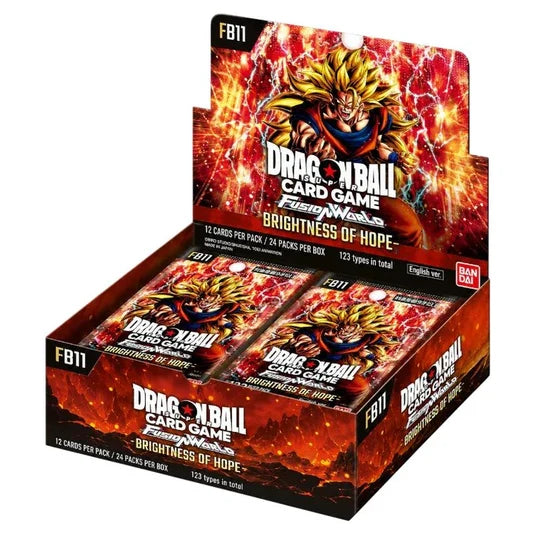 Dragon Ball Super Fusion World: Brightness of Hope [FB11] - Booster Box (Limit 1) Dragon Ball Super Sealed Dragon Ball Super