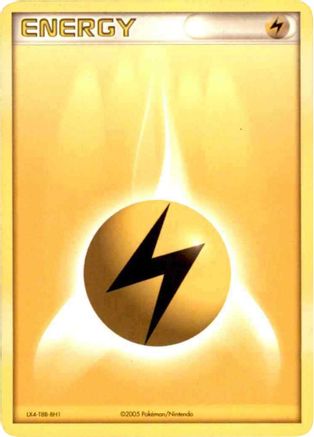 Lightning Energy (2005 Unnumbered) () [Promos: League & Championship Cards] Pokemon Single Pokémon