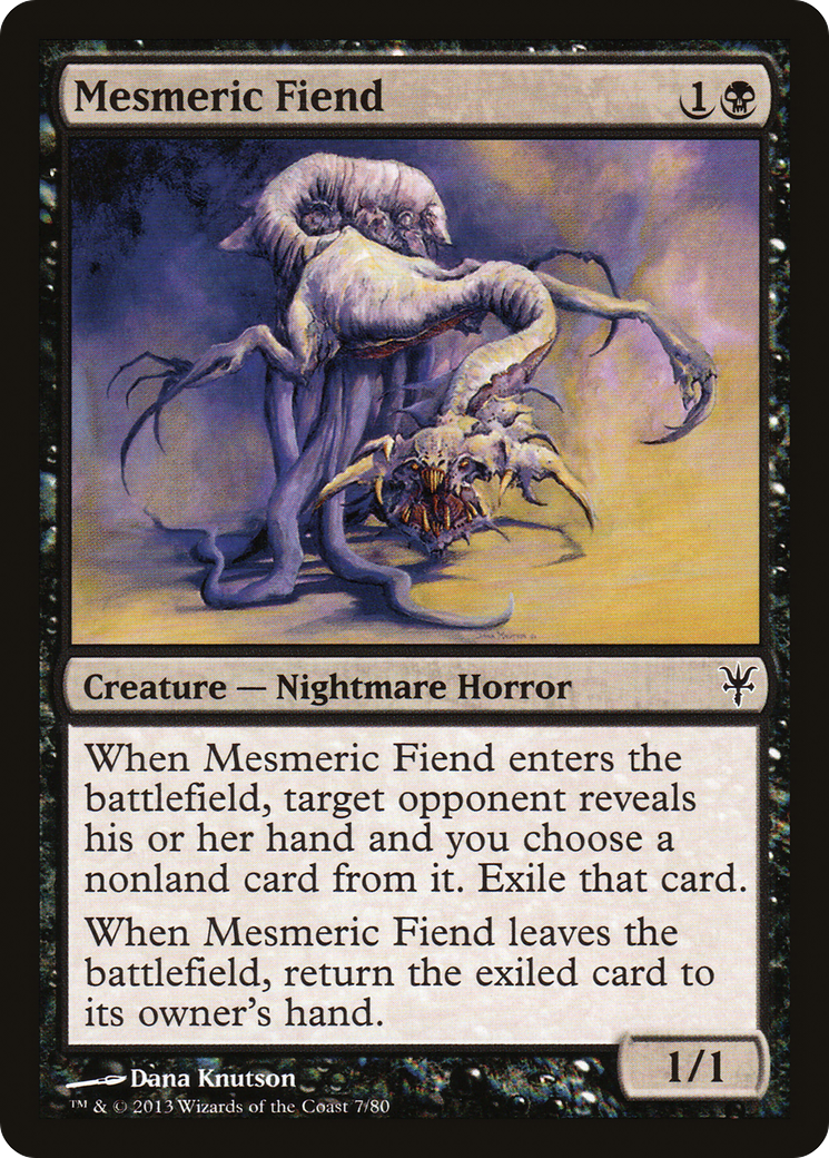 Mesmeric Fiend (DDK-007) [Misc] Duel Decks: Sorin vs. Tibalt MTG Single Wizards of the Coast