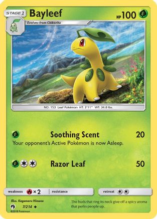 Bayleef (7/214) [SM: Lost Thunder] Pokemon Single Pokémon