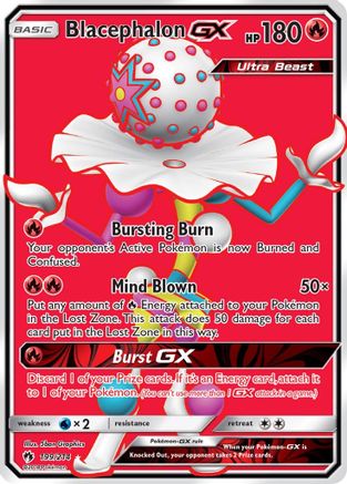 Blacephalon GX (Full Art) (/214) Holofoil [SM: Lost Thunder] Pokemon Single Pokémon
