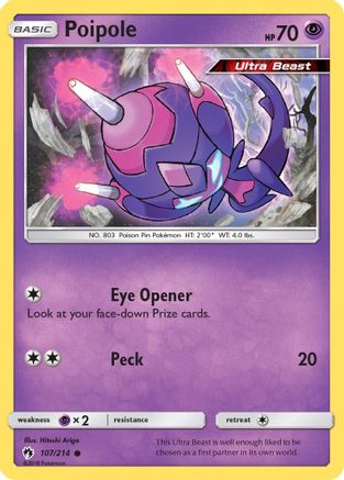 Poipole (107/214) Reverse Holofoil [SM: Lost Thunder] Pokemon Single Pokémon