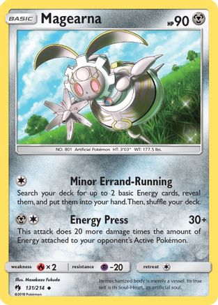 Magearna (/214) Reverse Holofoil [SM: Lost Thunder] Pokemon Single Pokémon