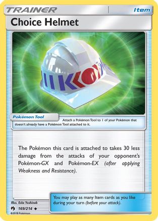 Choice Helmet (/214) [SM: Lost Thunder] Pokemon Single Pokémon