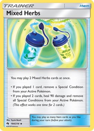 Mixed Herbs (184/214) [SM: Lost Thunder] Pokemon Single Pokémon