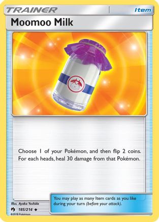 Moomoo Milk (185/214) Reverse Holofoil [SM: Lost Thunder] Pokemon Single Pokémon