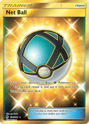 Net Ball (Secret) (/214) Holofoil [SM: Lost Thunder] Pokemon Single Pokémon