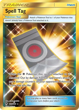 Spell Tag (Secret) 235/214 Holofoil [SM: Lost Thunder] Pokemon Single Pokémon
