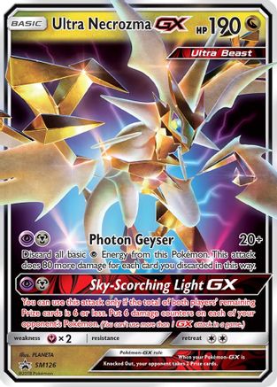 Ultra Necrozma GX - SM126 (/248) Holofoil [SM: Black Star Promos] Pokemon Single Pokémon