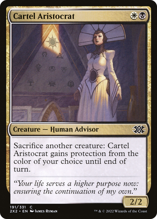 Cartel Aristocrat (2X2-191) [Double Masters 2022] MTG Single Wizards of the Coast