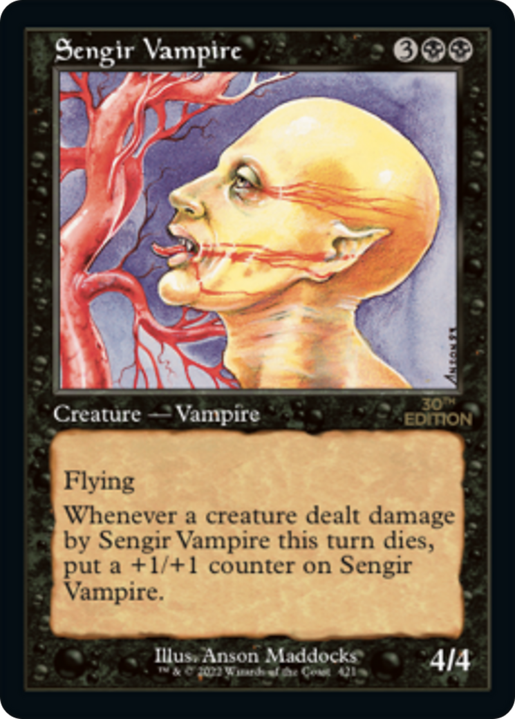 Sengir Vampire (30A-421) [30th Anniversary Edition] MTG Single Wizards of the Coast