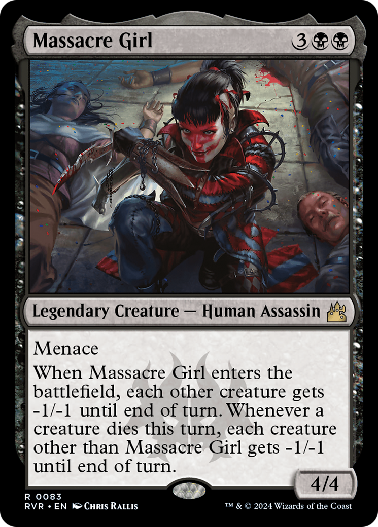 Massacre Girl (RVR-083) [Ravnica Remastered] MTG Single Wizards of the Coast