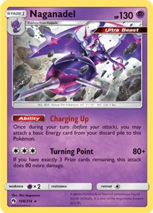 Naganadel - 108/214 (SM Lost Thunder) [Misc: Deck Exclusives] Pokemon Single Pokémon