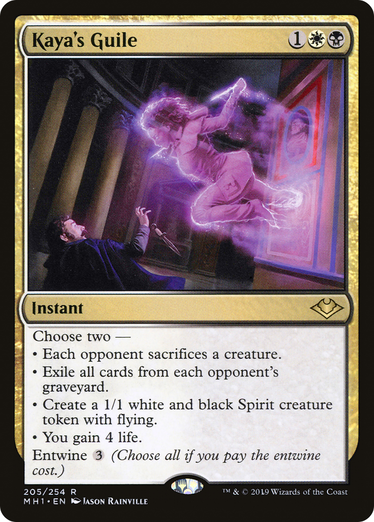 Kaya's Guile (MH1-205) [Modern Horizons] Foil MTG Single Modern Horizons