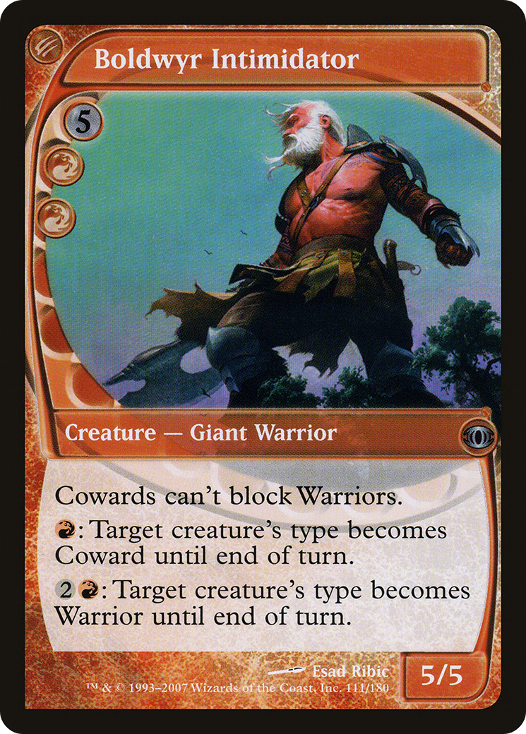 Boldwyr Intimidator (FUT-111) [Future Sight] Foil MTG Single Wizards of the Coast