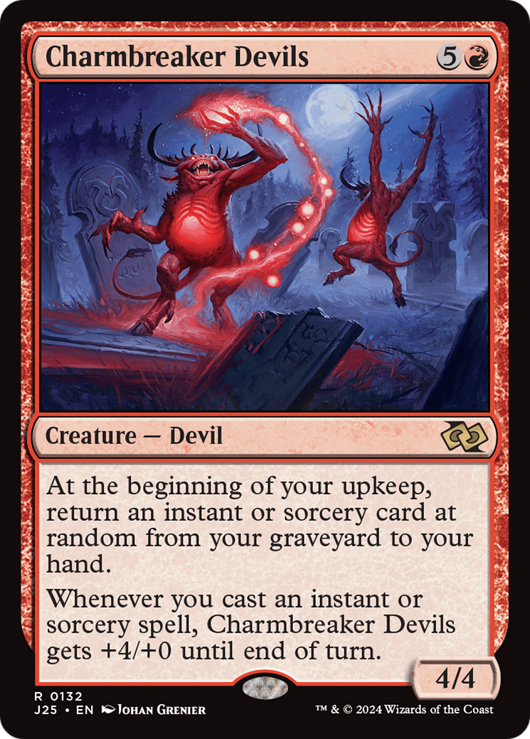 Charmbreaker Devils (J25-132) [Foundations Jumpstart] MTG Single Wizards of the Coast