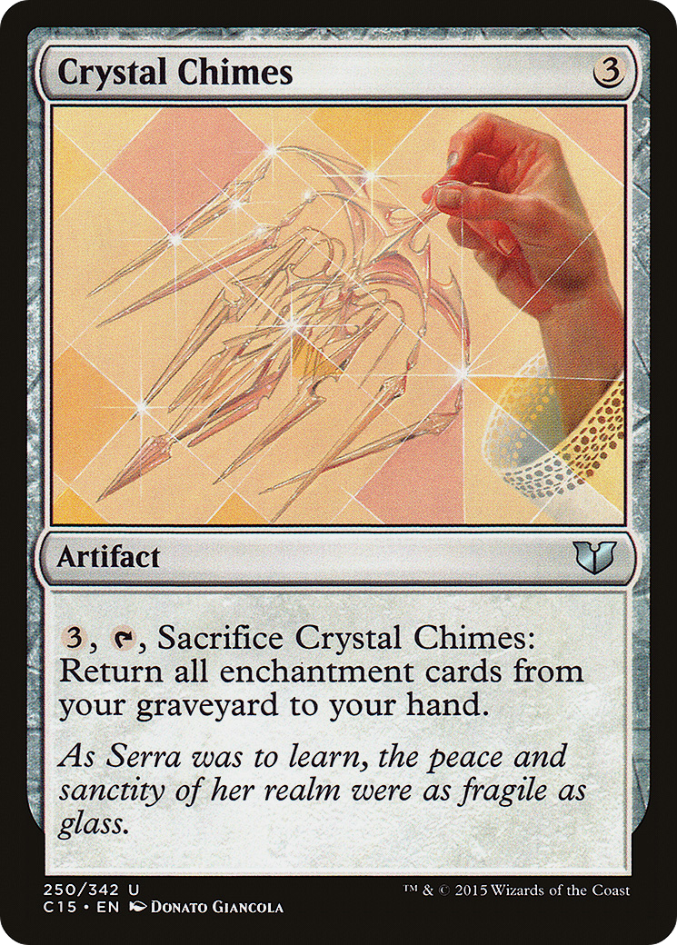 Crystal Chimes (C15-250) [Commander 2015] MTG Single Wizards of the Coast
