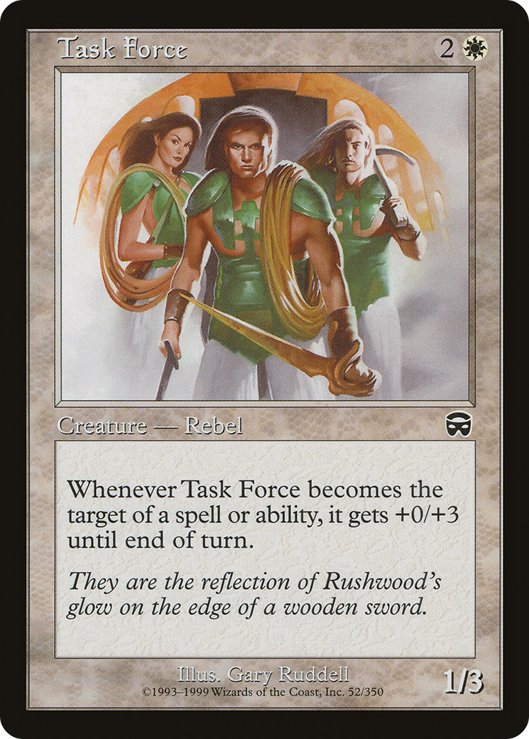Task Force (MMQ-052) [Mercadian Masques] MTG Single Wizards of the Coast