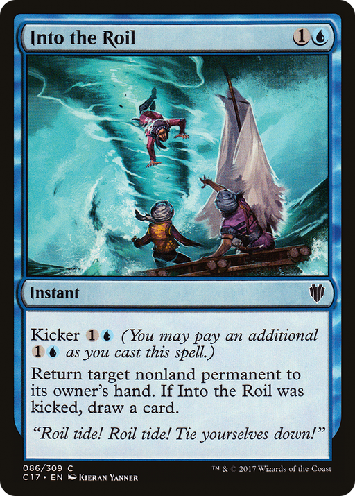 Into the Roil (C17-086) [Commander 2017] MTG Single Wizards of the Coast