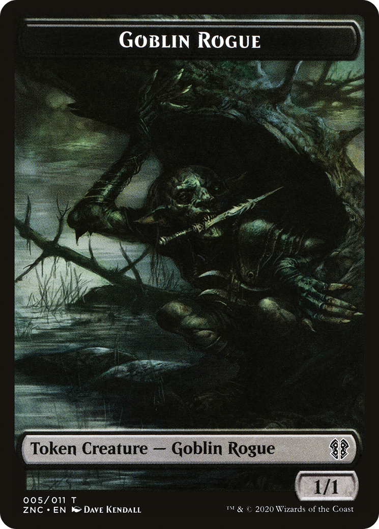 Goblin Rogue (TZNC-005) [Tokens] Zendikar Rising Commander Tokens MTG Single Wizards of the Coast