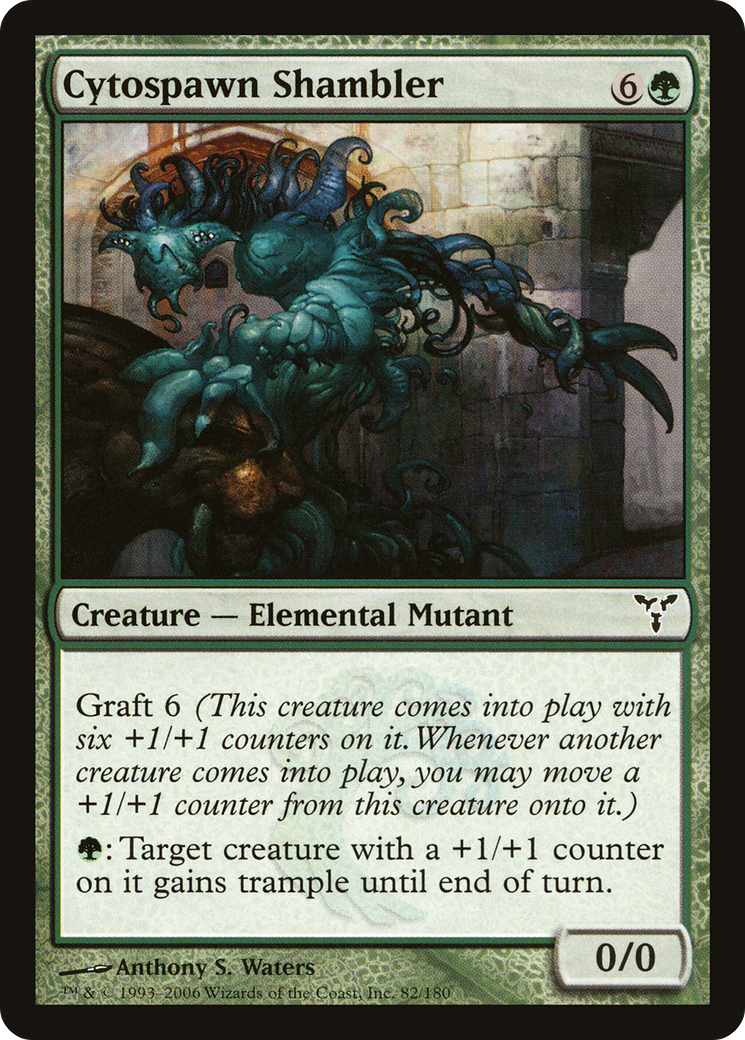 Cytospawn Shambler (DIS-082) [Dissension] Foil MTG Single Wizards of the Coast