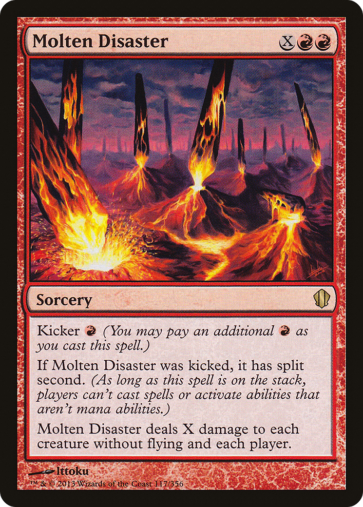 Molten Disaster (C13-117) [Commander 2013] MTG Single Wizards of the Coast