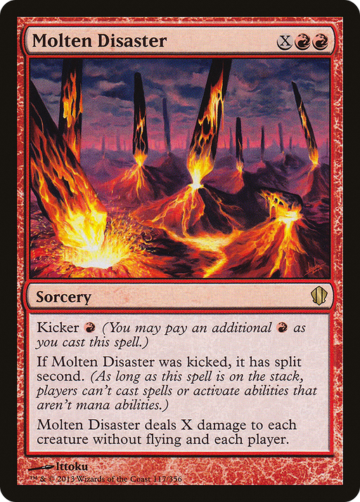 Molten Disaster (C13-117) [Commander 2013] MTG Single Wizards of the Coast
