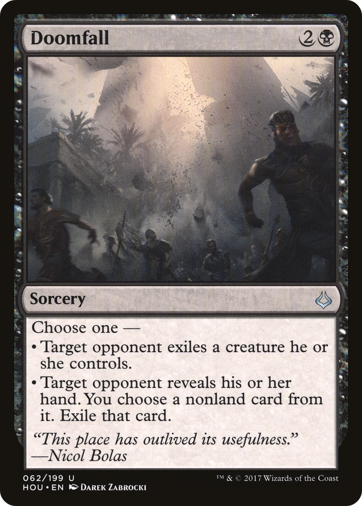 Doomfall (HOU-062) [Hour of Devastation] Foil MTG Single Wizards of the Coast