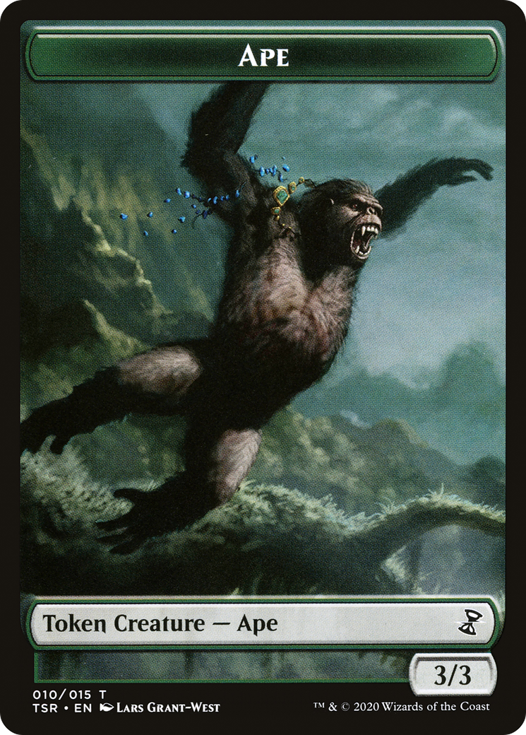 Ape (TTSR-010) [Tokens] Time Spiral Remastered Tokens MTG Single Wizards of the Coast