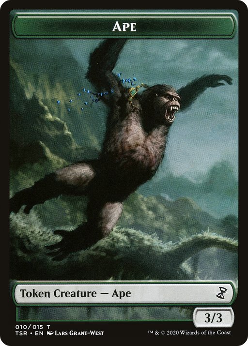 Ape (TTSR-010) [Tokens] Time Spiral Remastered Tokens MTG Single Wizards of the Coast