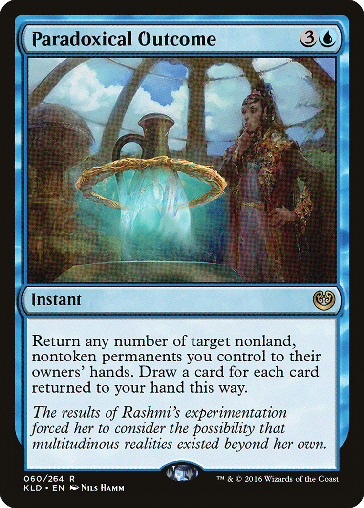 Paradoxical Outcome (KLD-060) [Kaladesh] Foil MTG Single Wizards of the Coast
