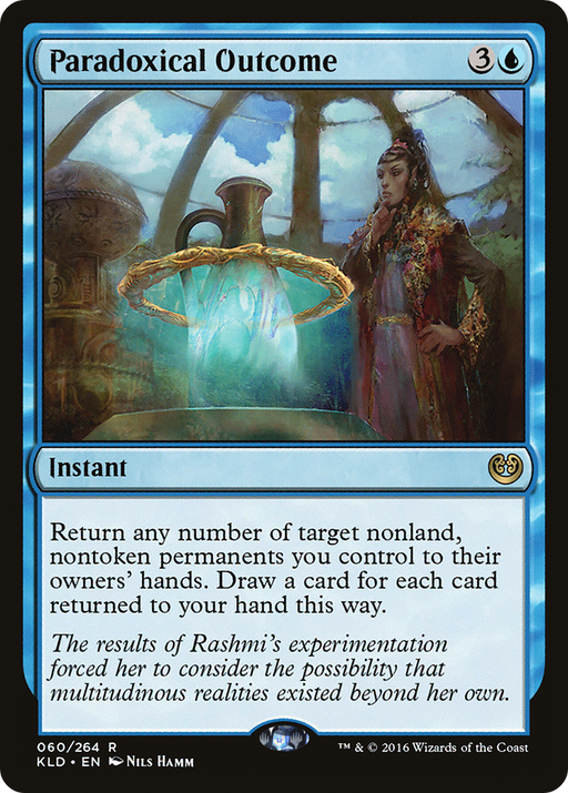 Paradoxical Outcome (KLD-060) [Kaladesh] Foil MTG Single Wizards of the Coast