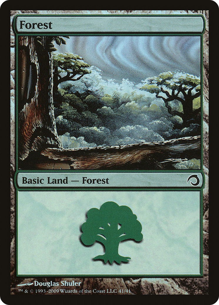 Forest (PDS-041) [Misc] Premium Deck Series: Slivers Foil MTG Single Wizards of the Coast