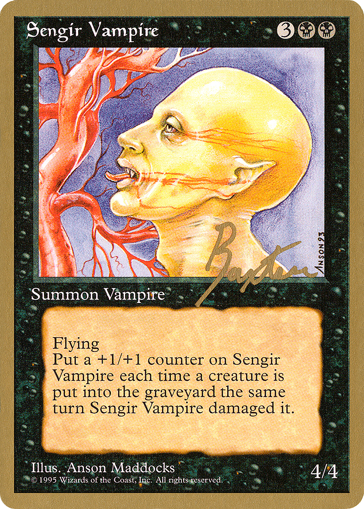 Sengir Vampire (WCD-GB160) [Misc] Pro Tour Collector Set MTG Single Wizards of the Coast