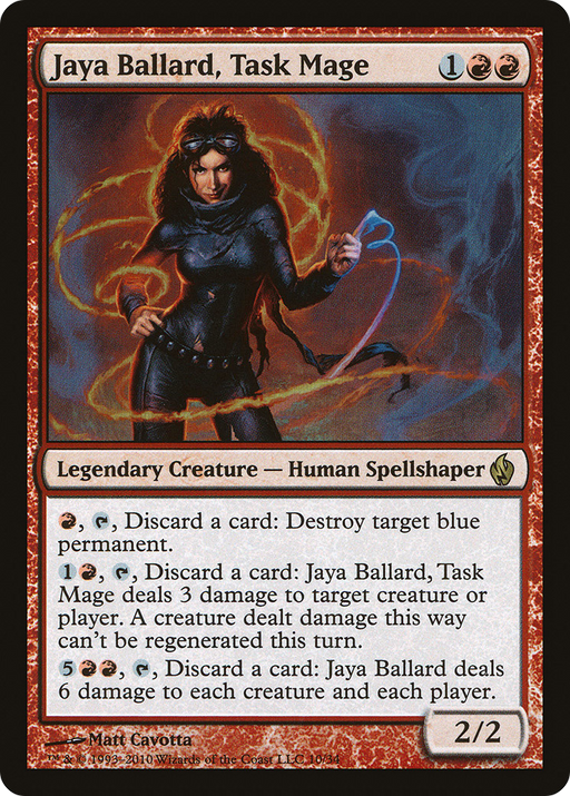 Jaya Ballard, Task Mage (PD2-010) [Misc] Premium Deck Series: Fire and Lightning Foil MTG Single Wizards of the Coast