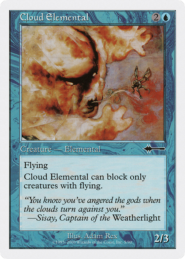 Cloud Elemental (BTD-005) [Misc] Beatdown Box Set MTG Single Wizards of the Coast