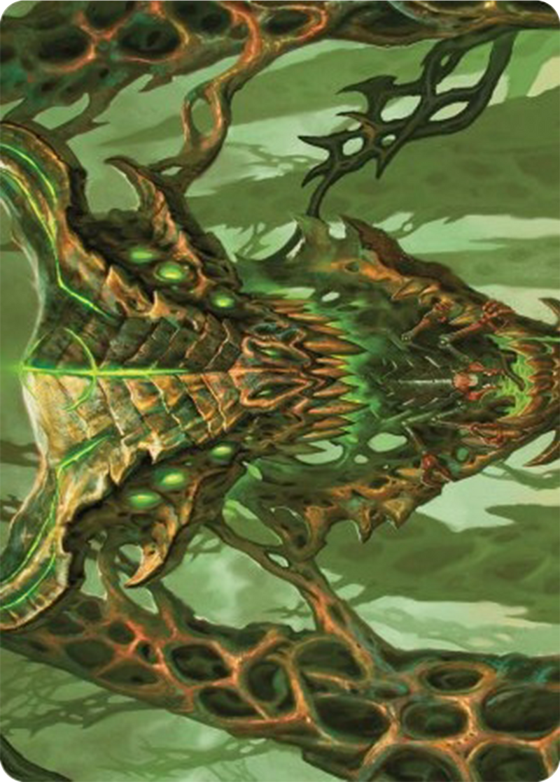 Colossal Dreadmask Art Card [Art Series] Modern Horizons 3 MTG Single Magic: The Gathering