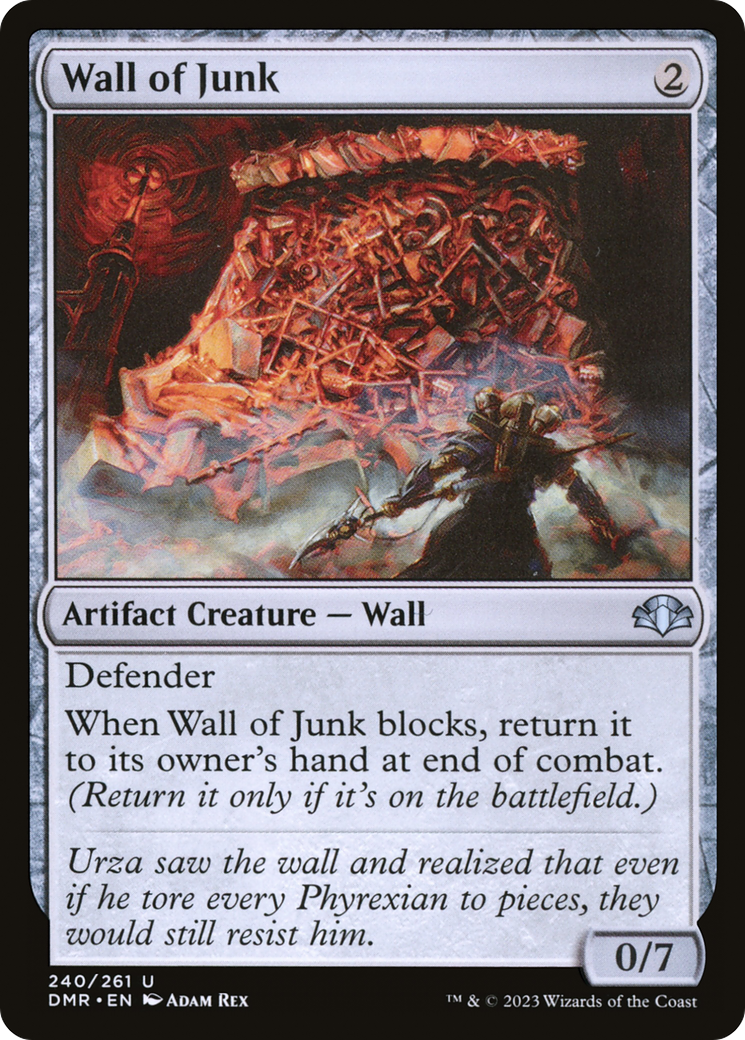 Wall of Junk (DMR-240) [Dominaria Remastered] MTG Single Wizards of the Coast