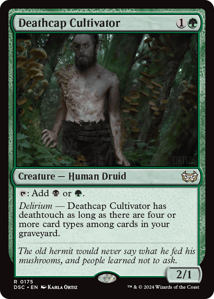 Deathcap Cultivator (DSC-175) [Duskmourn: House of Horror Commander] MTG Single Wizards of the Coast