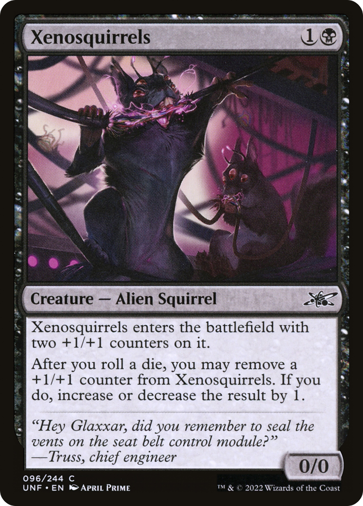 Xenosquirrels (UNF-096) [Unfinity] MTG Single Wizards of the Coast