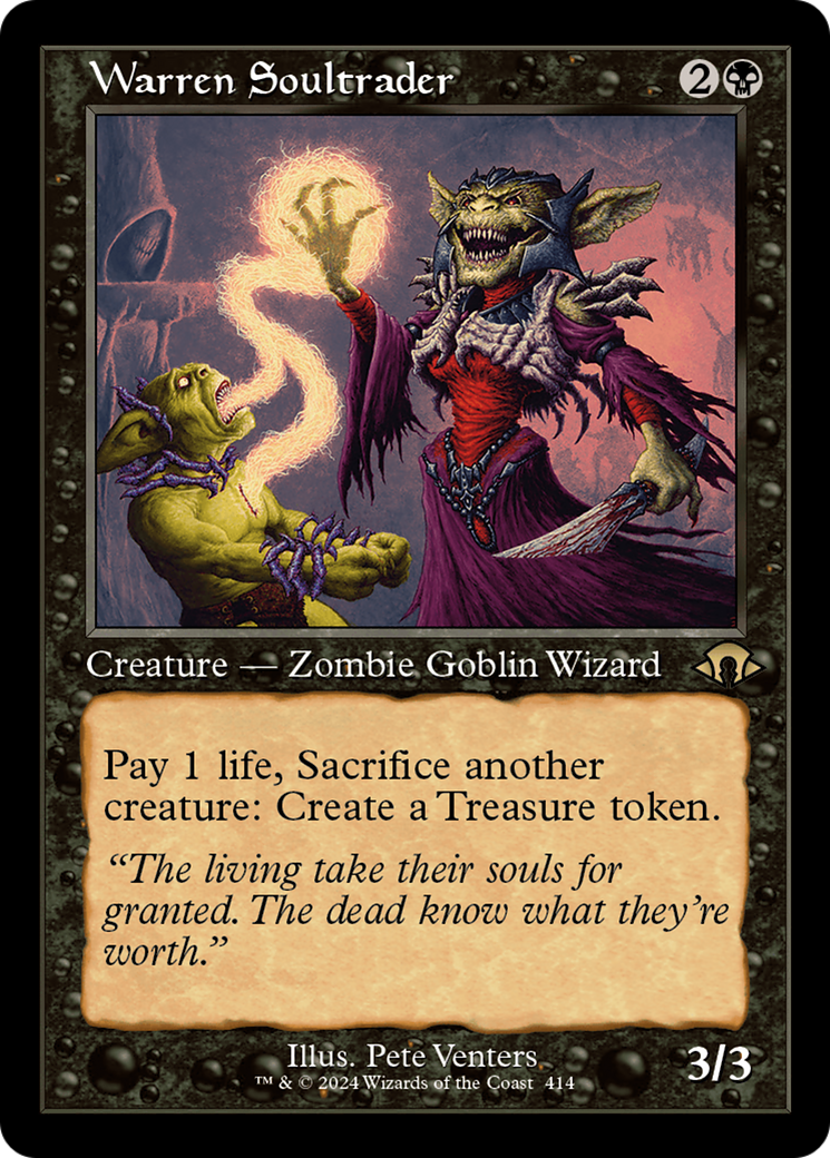 Warren Soultrader (MH3-414) [Modern Horizons 3] Foil MTG Single Modern Horizons 3
