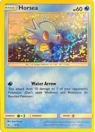 Horsea - 3/12 (/12) Holofoil [Promos: McDonalds Promos 2018] Pokemon Single Pokémon