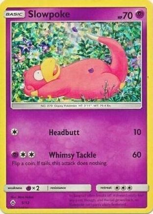 Slowpoke 5/12 (/12) Holofoil [Promos: McDonalds Promos 2018] Pokemon Single Pokémon