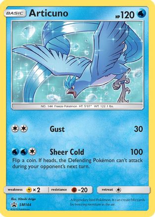 Articuno - SM144 (/248) Holofoil [SM: Black Star Promos] Pokemon Single Pokémon