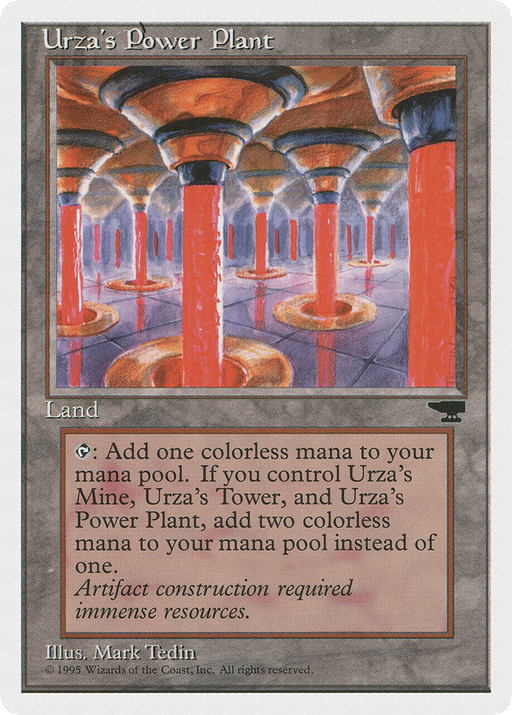 Urza's Power Plant (CHR-115B) [Chronicles] MTG Single Wizards of the Coast