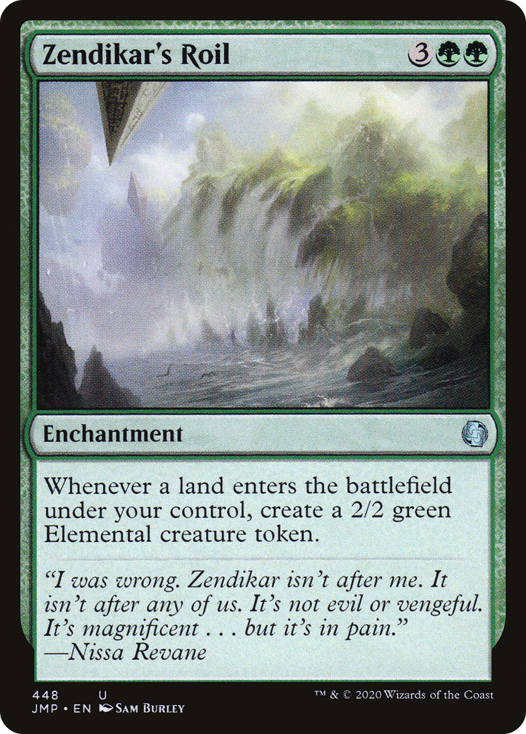 Zendikar's Roil (JMP-448) [Jumpstart] MTG Single Wizards of the Coast