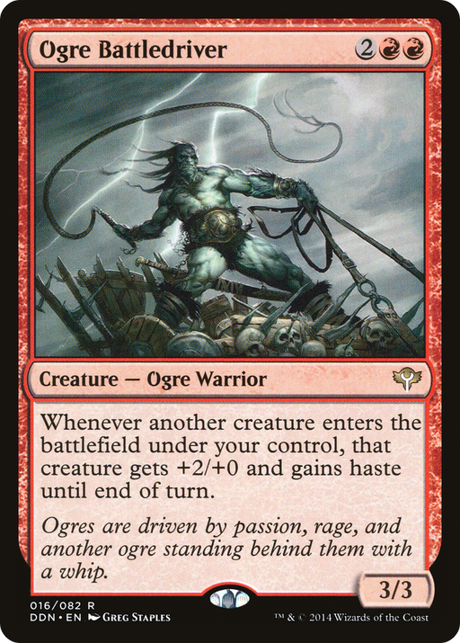 Ogre Battledriver (DDN-016) [Misc] Duel Decks: Speed vs. Cunning MTG Single Wizards of the Coast